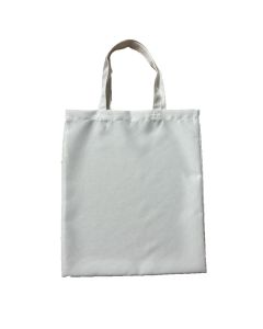 BOLSA DE COMPRA BLANCA - ASA CORTA 40 X 34 CM