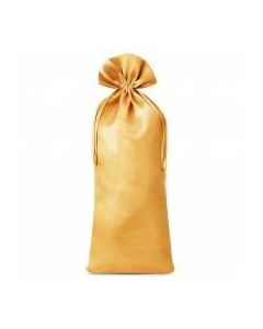 Bolsa regalo satén oro 16x37 cm