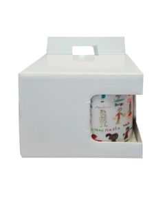 CAJA DE CARTÓN SUBLIMABLE PARA TAZAS