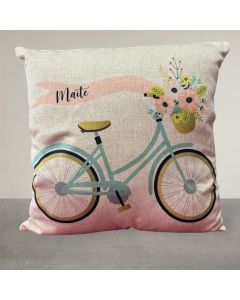 FUNDA COJIN 40X40 - EFECTO TELA DE LINO.