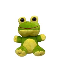 PELUCHE RANA 18 CM. C/CAMISETA SUBLIMACIÓN.