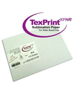 PAPEL DE SUBLIMACION A4 TEXPRINT XP 110 HOJAS