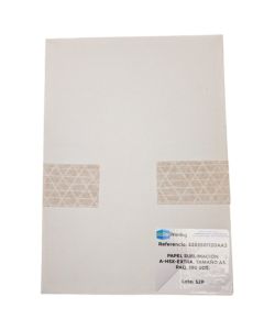 PAPEL SUBLIMACIÓN HSX-EXTRA. TAMAÑO A3. PAQ. 100 UDS.