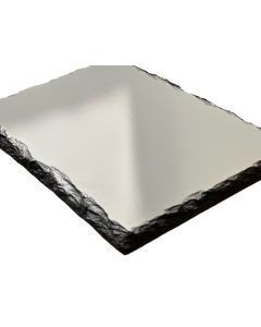 PIZARRA PARA SUBLIMAR 13,5 X 18 CM BLANCO SEMIBRILLO