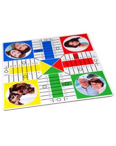 TABLERO DE JUEGOS (350X350X6 MM) + CUBILETE