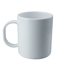 TAZA BLANCA PARA SUBLIMACIÓN DE PLÁSTICO