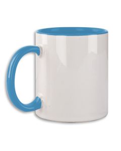 TAZA INTERIOR Y ASAS CELESTES PARA SUBLIMACIÓN