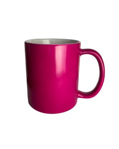 TAZA MÁGICA FUCSIA PARA SUBLIMACIÓN PREMIUM AAA.
