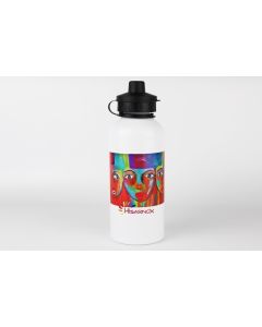 TERMO DE ALUMINIO BLANCO 600 ML